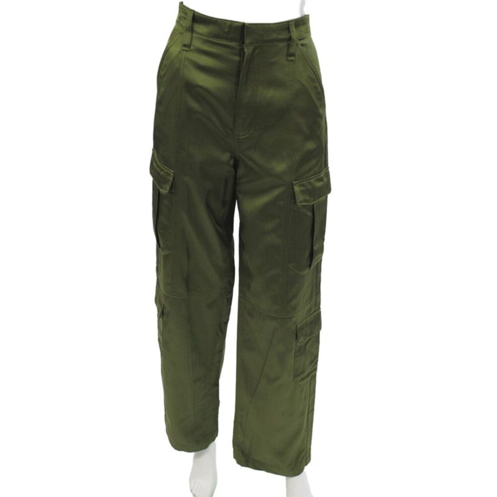 Rag & Bone Mens Cargo Pants Green Button Fly Size 26